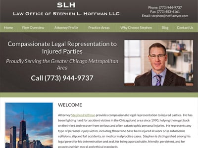 Law Firm Website design for Law Offices of Stephen L.…