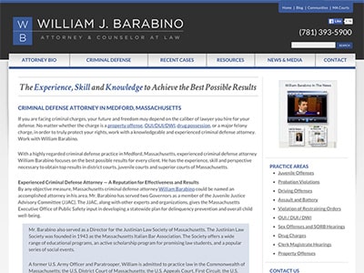 Law Firm Website design for Law Office of William J.…