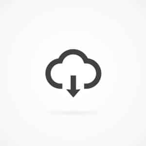 Cloud Download Icon