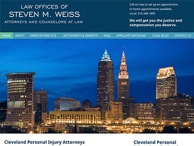 Law Firm Website design for Law Offices of Steven M.…