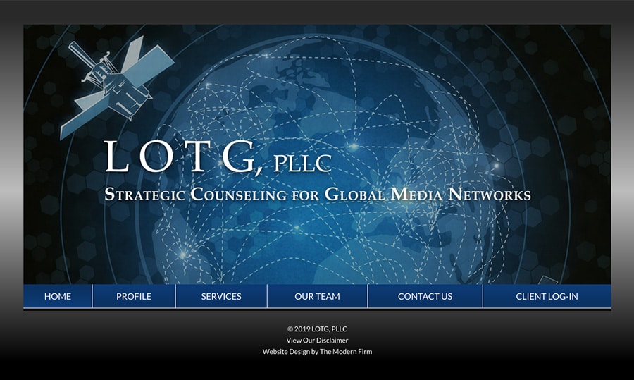 Law Firm Website Design for LOTG, PLLC