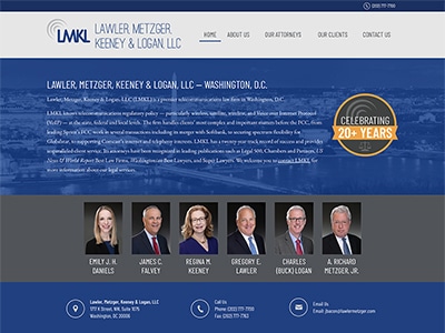 Law Firm Website design for Lawler, Metzger, Keeney &…