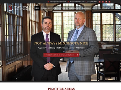 Law Firm Website design for North Star Criminal Defen…