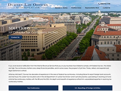 Law Firm Website design for Law Offices of Michael C.…