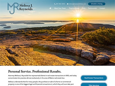 Law Firm Website design for Law Office of Melissa J.…