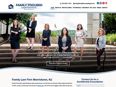 Law Firm Website design for Family Focused Legal Solu…