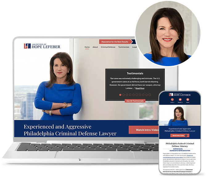 Website Design for Solo Attorney Hope Lefeber